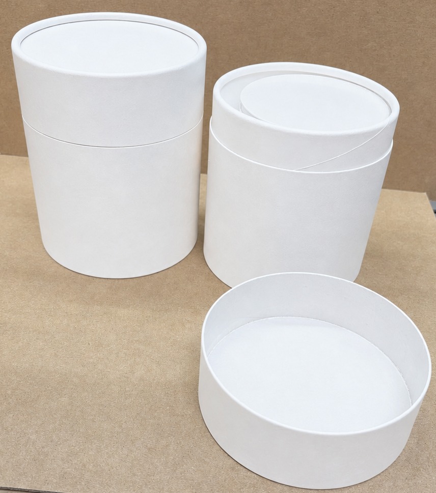 Tubular Box White